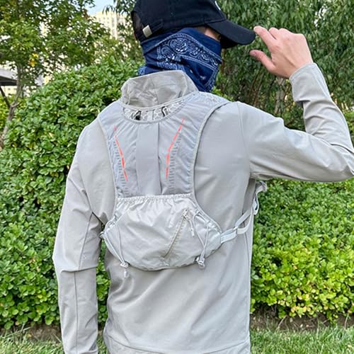 Sac à dos de course imperméable et réfléchissant à grande capacité - 2