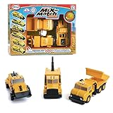 Popular Playthings Mix or Match: Construction Vehicles Set