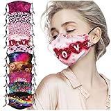 【Premium-Material】 Dieser neue Mund-Nasen-Schutz besteht aus hochwertigem Material, das es weich und angenehm für Ihr Gesicht macht, sehr mühelos atmungsaktiv zu tragen ist und keine Beschwerden hervorruft.