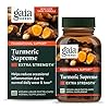 Gaia-Herbs-Turmeric-Supreme-Extra-Strength-Turmeric-Curcumin-Supplement-with-Black-Pepper-Daily-Joint-Support-Healthy-Inflammatory-Response-Vegan-Liquid-Capsules-60-Count Gaia Herbs Turmeric Supreme Extra Strength - Helps Reduce Occasional Swelling from Normal Wear & Tear - with Turmeric Curcumin & Black Pepper - 60 Vegan Liquid Phyto-Capsules (Up to 60-Day Supply)