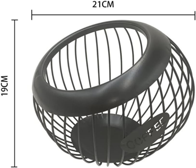 Coffee Capsule Storage Basket Cup Holder Bag Cafe Family