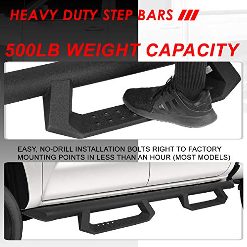Estribos Auto Dynasty compatibles Ford F150-F350 2015-2022 miniatura 4