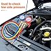 YARNOW Conditioner Meter and Hose Set for Car Ac Recharge with Fluoride Filling Gauge, Portable HVAC Diagnostic Tool for Automotive Maintenance