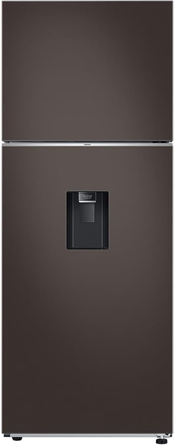 Samsung BESPOKE AI RT47CB6736C2ES Double Door Refrigerator, WiFi, All Around Cooling, Total No Frost, Digital Inverter Motor Guaranteed 20 Years, 462 L, WxHxD: 70 x 182.5 x 71.5 cm, Cooked Charcoal