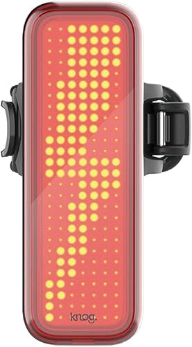 KNOG BLINDER V Bicycle Light, Rear Light (100 Lumens), 1.4 oz (40 g), Waterproof, USB Rechargeable