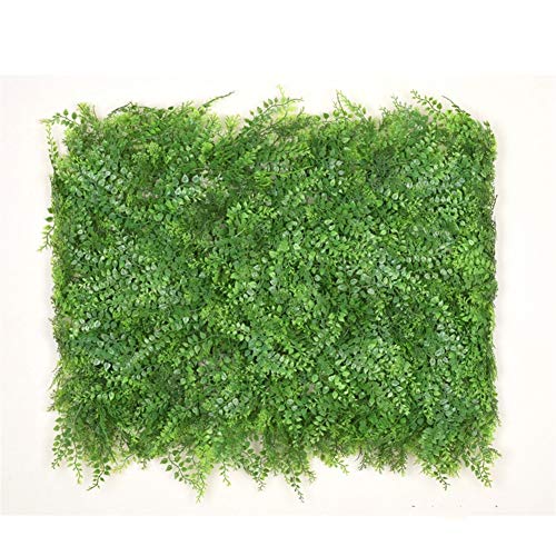 Gazon artificiel intérieur extérieur lot de 4 tapis de pelouse synthétique pour balcon