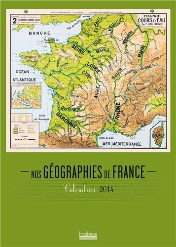 Nos géographies de France calendrier 2014