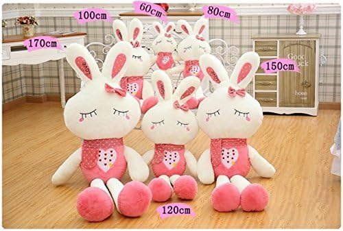 Amazon Co Jp Bears Homeウサギ ぬいぐるみ うさぎ 特大 抱き枕 大きいサイズ可愛い兎 子供のプレゼントふわふわぬいぐるみ 2色 70cm 70 ピンク おもちゃ