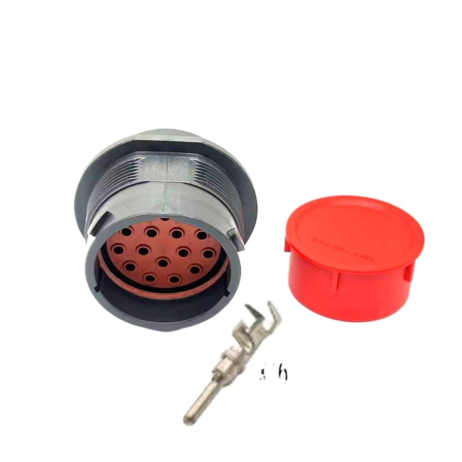 Conector de 16 pines con terminales macho hembra HDP26-24-16SE de alta resistencia 2