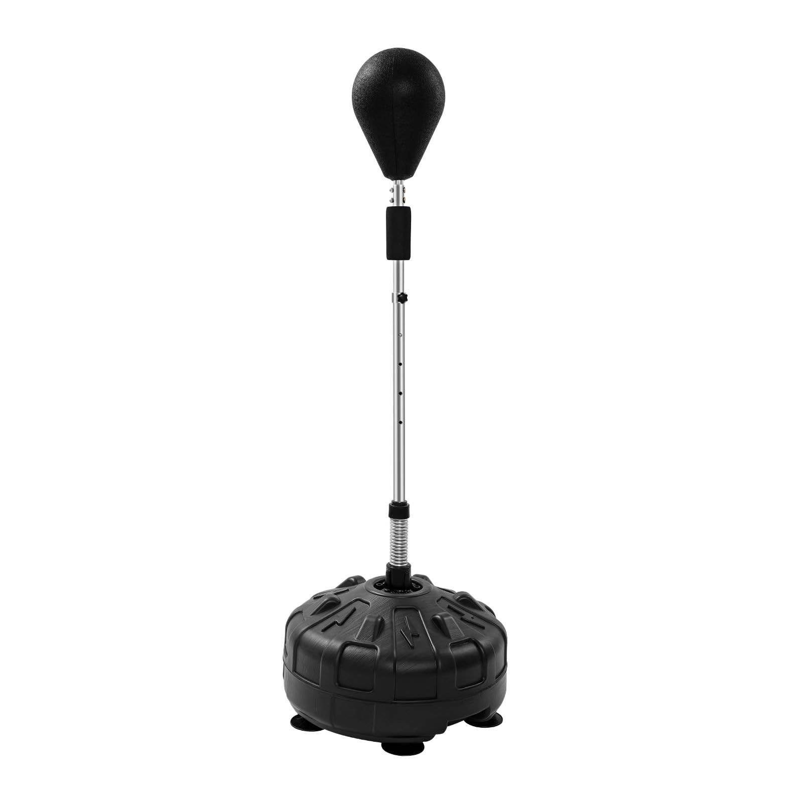 Punchingball - Supporto da boxe regolabile in altezza, con pallina da boxe, attrezzo da allenamento per casa e palestra, adulti e bambini