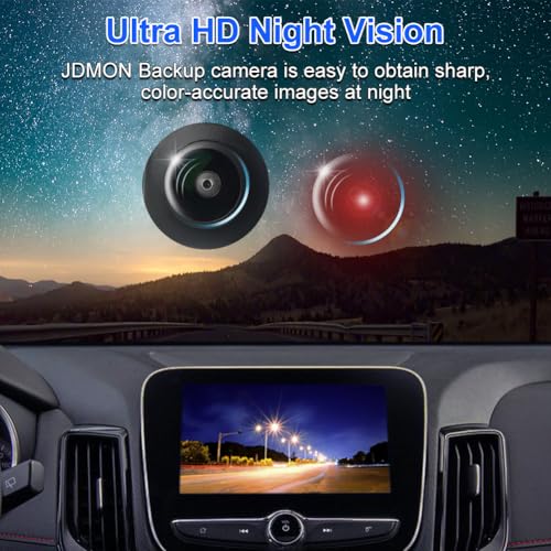 Image of JDMON Backup Reverse Rear Park Assist Camera Replacement for Honda CR-V 2.4L L4 2014 2015 2016 Replacement for 592-268 592268 39530T0AA11 39530-T0A-A11