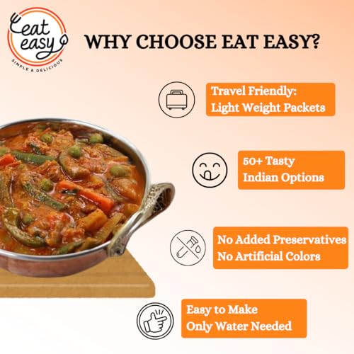 Image of Eat Easy Ready To Eat Veg Kolhapuri- 75g (Pack of 2) After Preparation 337g