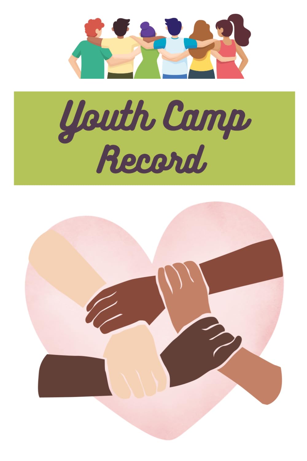 Youth Camp Record: A fun blank-lined notebook to log notes, attendance, activities | teens, boys, girls, young adults | youth camp, summer camp