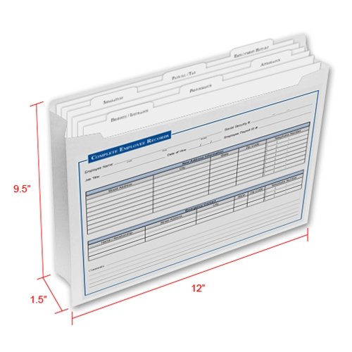 Amazon.com : Employee Record Organizer, Labor Law Center