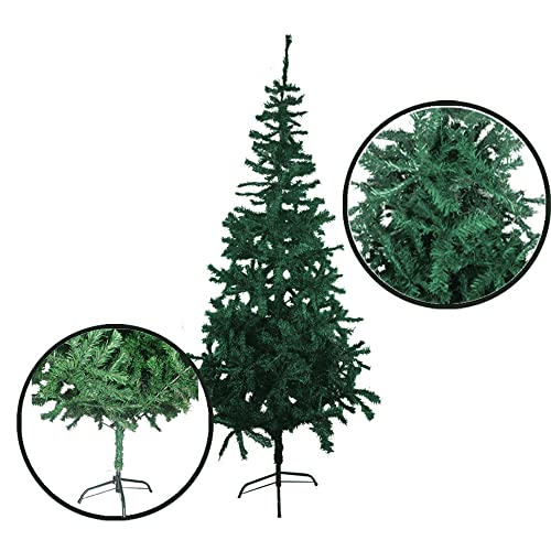 Arvore de Natal Pinheiro 2 Metros e 10 Centimetros 800 Decoraçao Natalina Enfeite Galhos Casa Festa