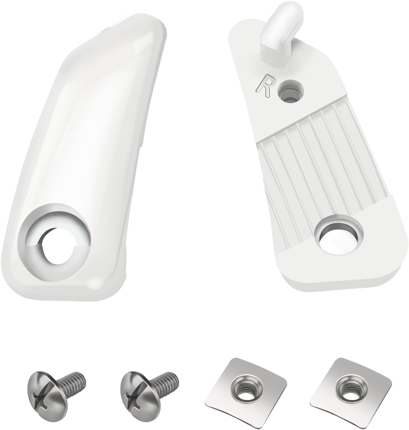 Loc Chinstrap Fastener Kit fits for football helmet Riddell SpeedFlex Strap,Left and Right Helmet Strap Locks Includes 2 T-nuts and 2 screws