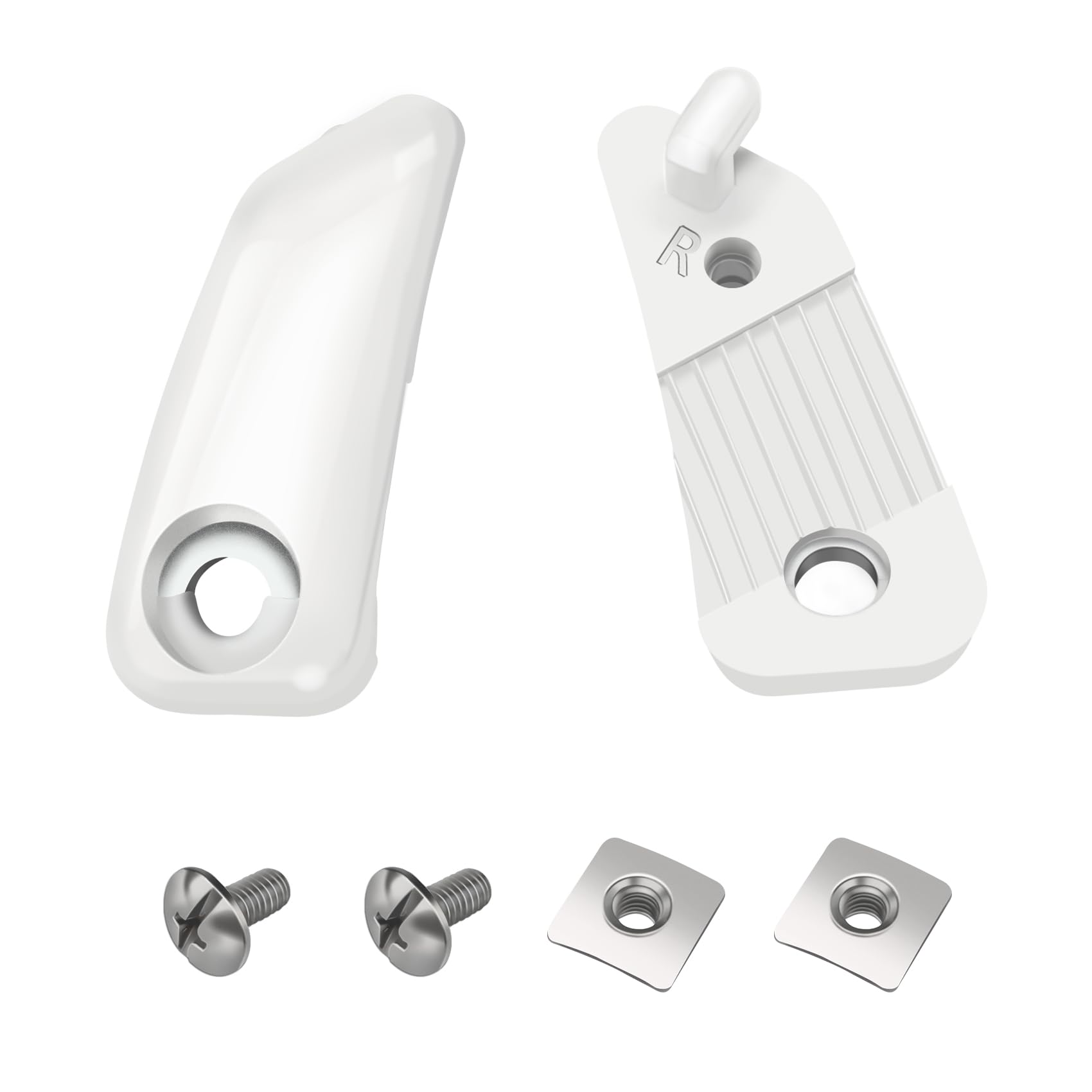 Loc Chinstrap Fastener Kit fits for football helmet Riddell SpeedFlex Strap,Left and Right Helmet Strap Locks Includes 2 T-nuts and 2 screws