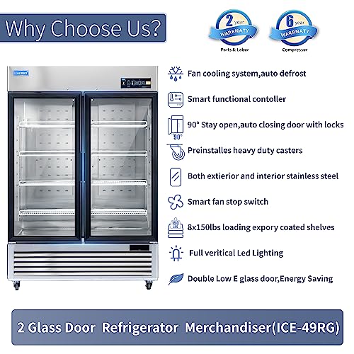Commercial refrigerator True T-49