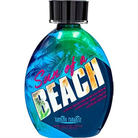 Tanning Paradise Sun of a Beach Instant Black Bronzing | Vitamin Rich Tanning Lotion 13.5oz Cover