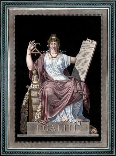 Toile murale abstraite de Janinet pour créer un salon élégant autour de l'égalité