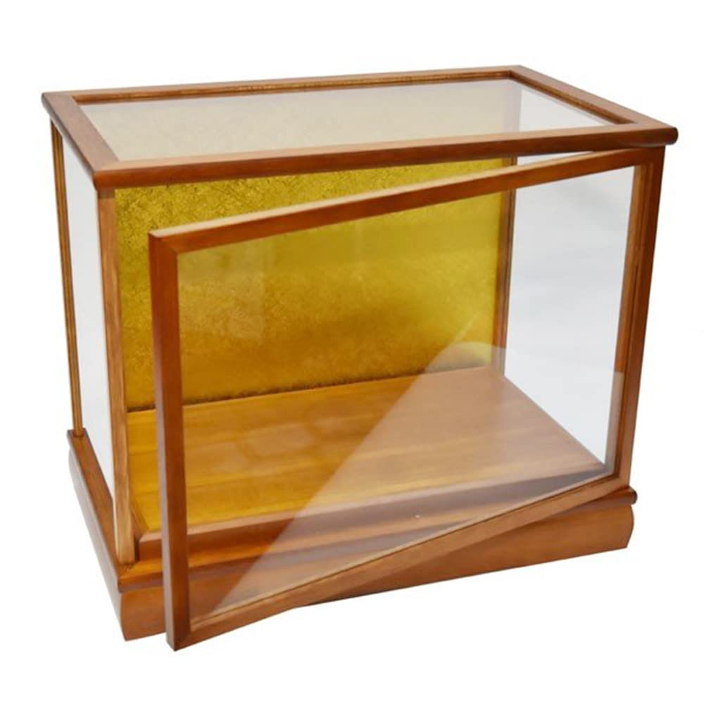 Amazon | 高砂人形 雛人形ケース ガラス 横46奥27高35cm 日本人形