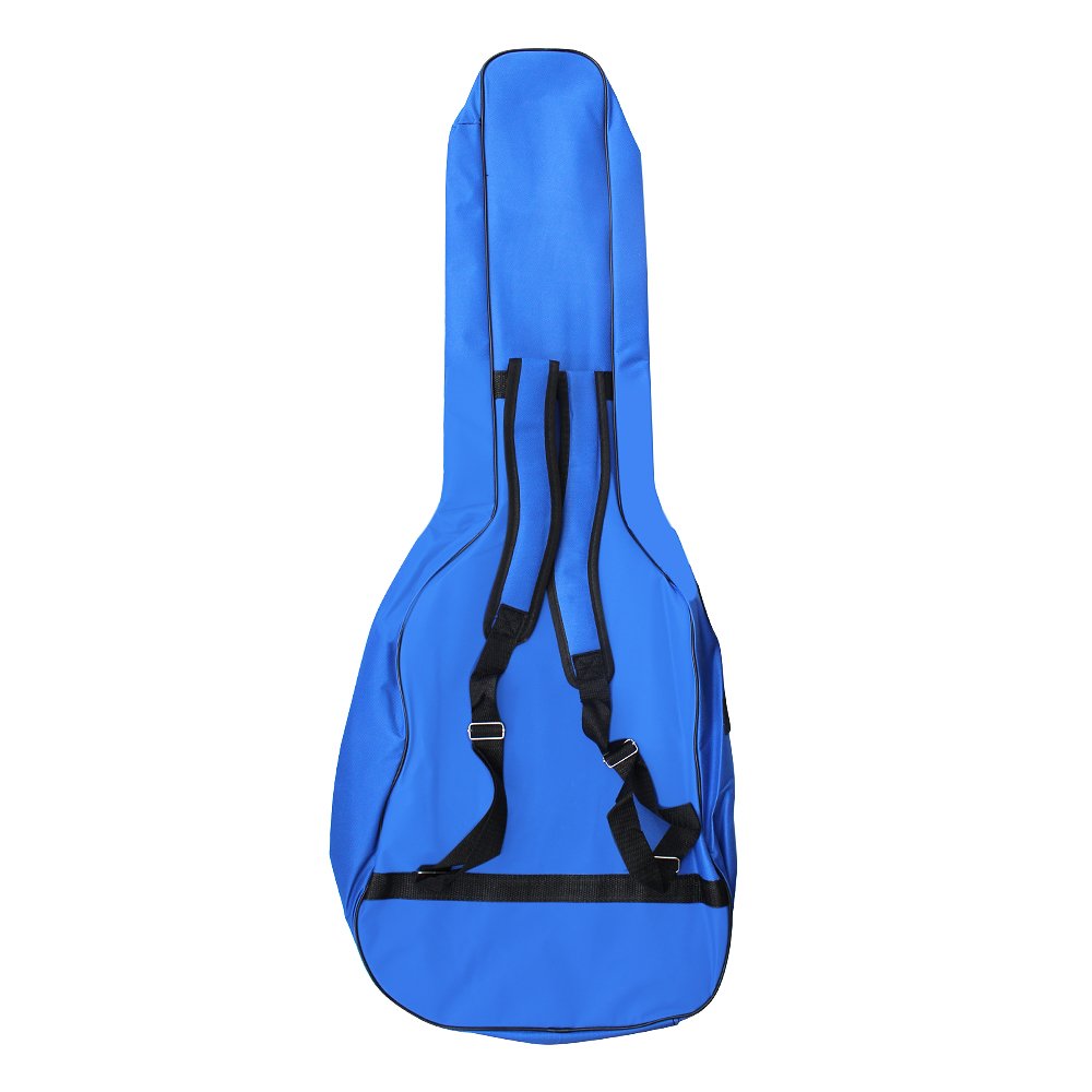 Custodia imbottita per chitarra acustica e classica di dimensioni standard, Blue