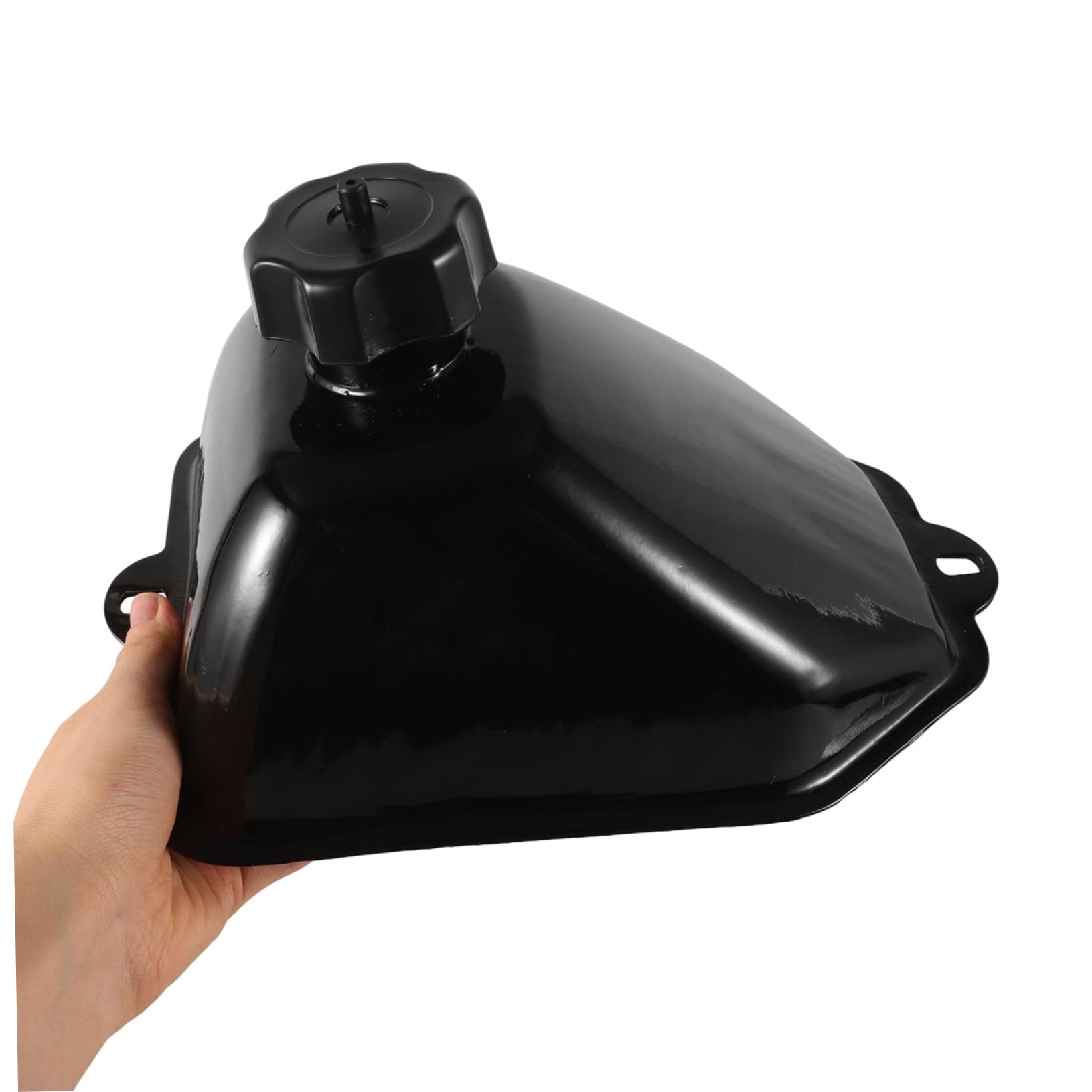 Alipis Tanque de Gasolina Mini 3l Hierro Negro 50 para Atv | Depósito de Repuesto para Motocicleta, Instalación Fácil, Diseño Elegante