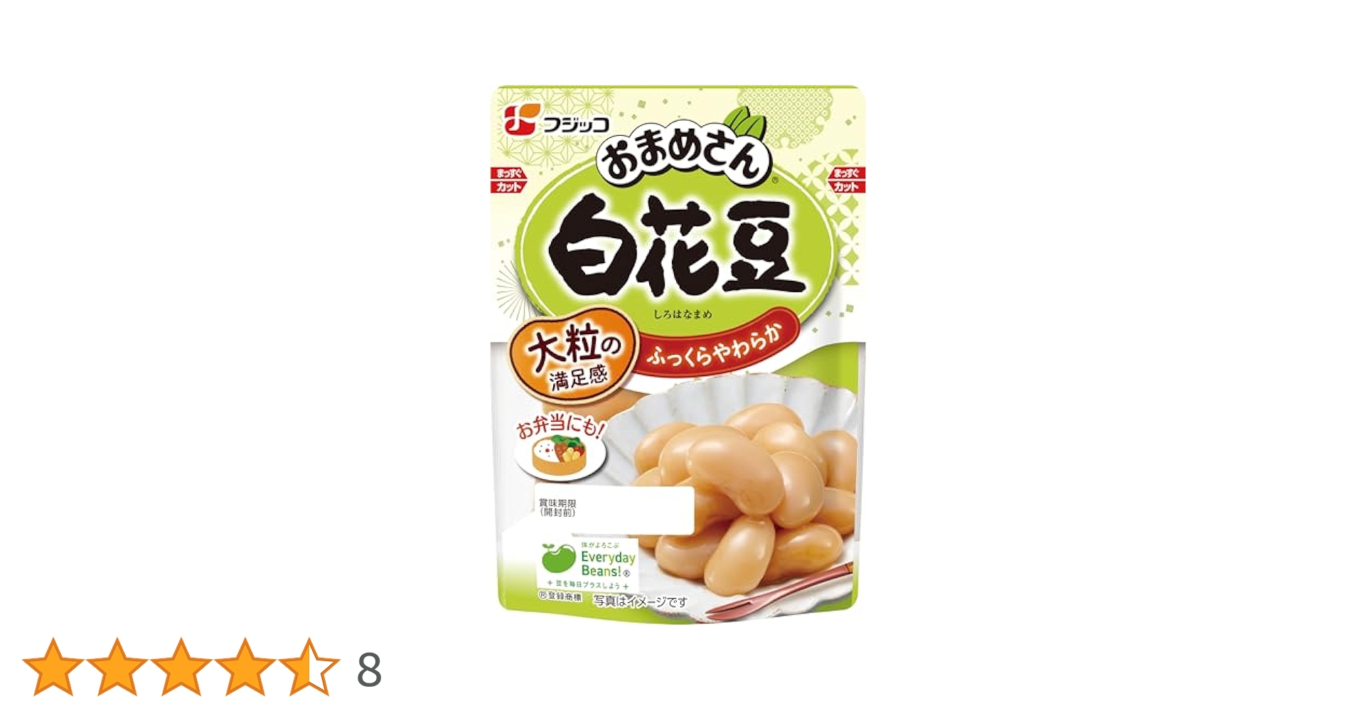 Amazon | フジッコ おまめさん 白花豆 140g | おまめさん | 大豆