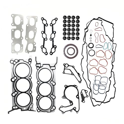 Lskioer Juego de juntas de culata, kit de reparación de juntas de culata para Kia Sorento/Sedona+Hyundai Santa Fe 3.3 L V6 2013-2020