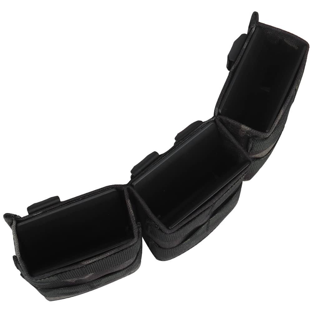 Pochette Porte-magasins Tactique Wosport - Triple 7,62 Mm - MOLLE - Neuf