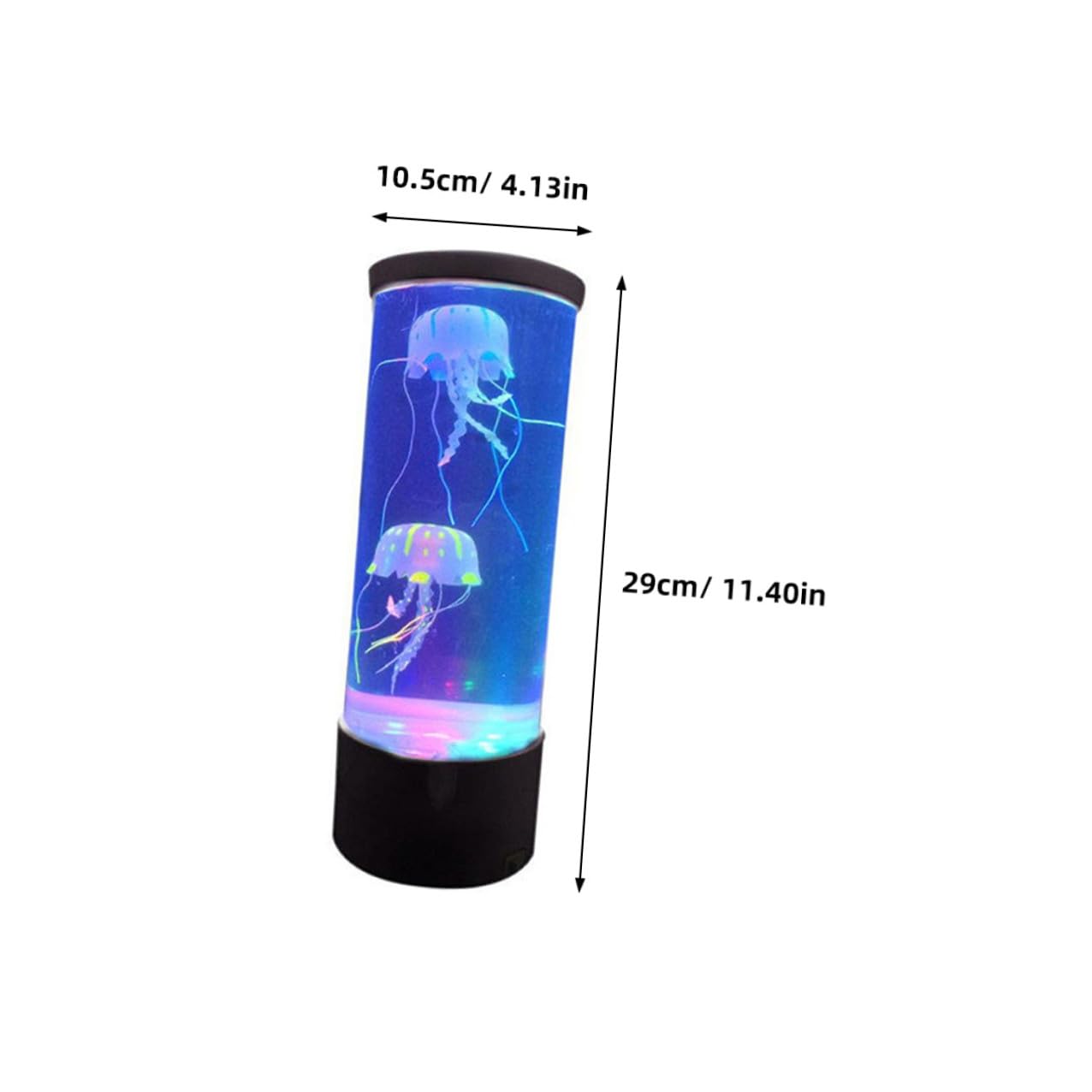 GLEAVI Luz Nocturna de Medusas LED para Dormitorio, Decoración Azul