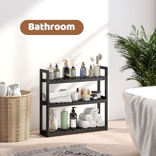 Bathroom-Shelf-Bamboo-Organizer-Rack-Adjustable-3-Tier-Storage-Shelf-Wall-Mounted-Storage-Rack-Over-The-Toilet-Utility-Shelves-Living-Room-Kitchen-ShelfBlack