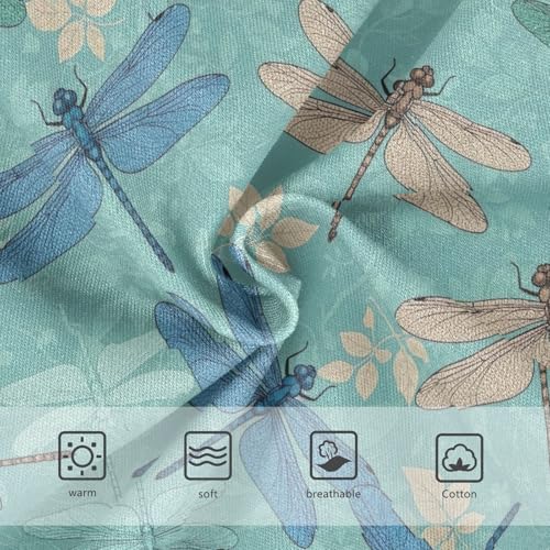 Joisal Cotton Toddler Girls Underwear Colorful Dragonflies Wings Blue Panties Little Girl Cartoon Kids Undies Briefs 2t3