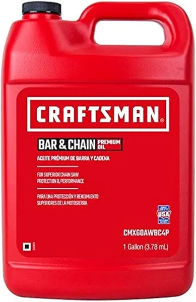 Craftsman ‎CMXG0AWBC4P Premium Bar & Chain Oil - 1 Gallon