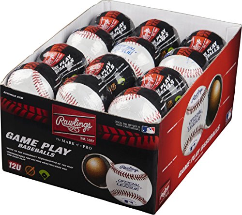 Rawlings Youth 12U Game Play Baseballs, (Box Of 24), R12Usw2-24 #TOP2