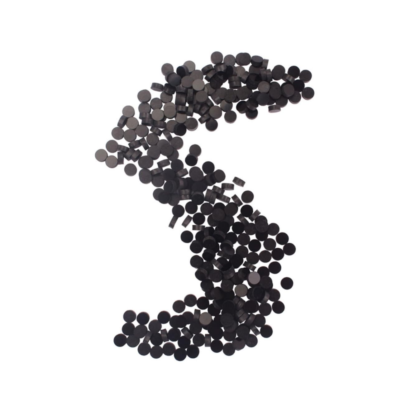 HANABASS Black Fret Dot Markers 300pcs Dots Inlay Material for Guitar Ukulele Mandolin Banjo