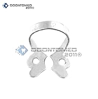 Vista 2 de odontomed2011 Endodontic Dam de goma abrazadera # 2 instrumentos dentales