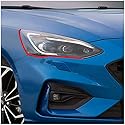 Devil Eye® Scheinwerferfolie rot Zierstreifen Dekor Dekorleiste Folie Flexibel für Scheinwerfer Kfz Auto Zubehör Selbstklebend KX004 (Kompatibel mit Ford Puma ab 2020)