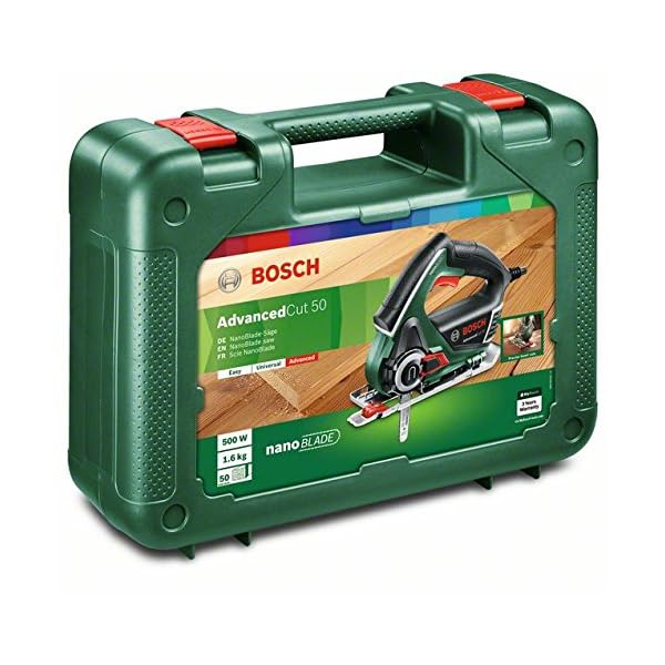 Bosch Säge AdvancedCut 50 (500 Watt, NanoBlade Technologie, im Koffer) – Bild 3