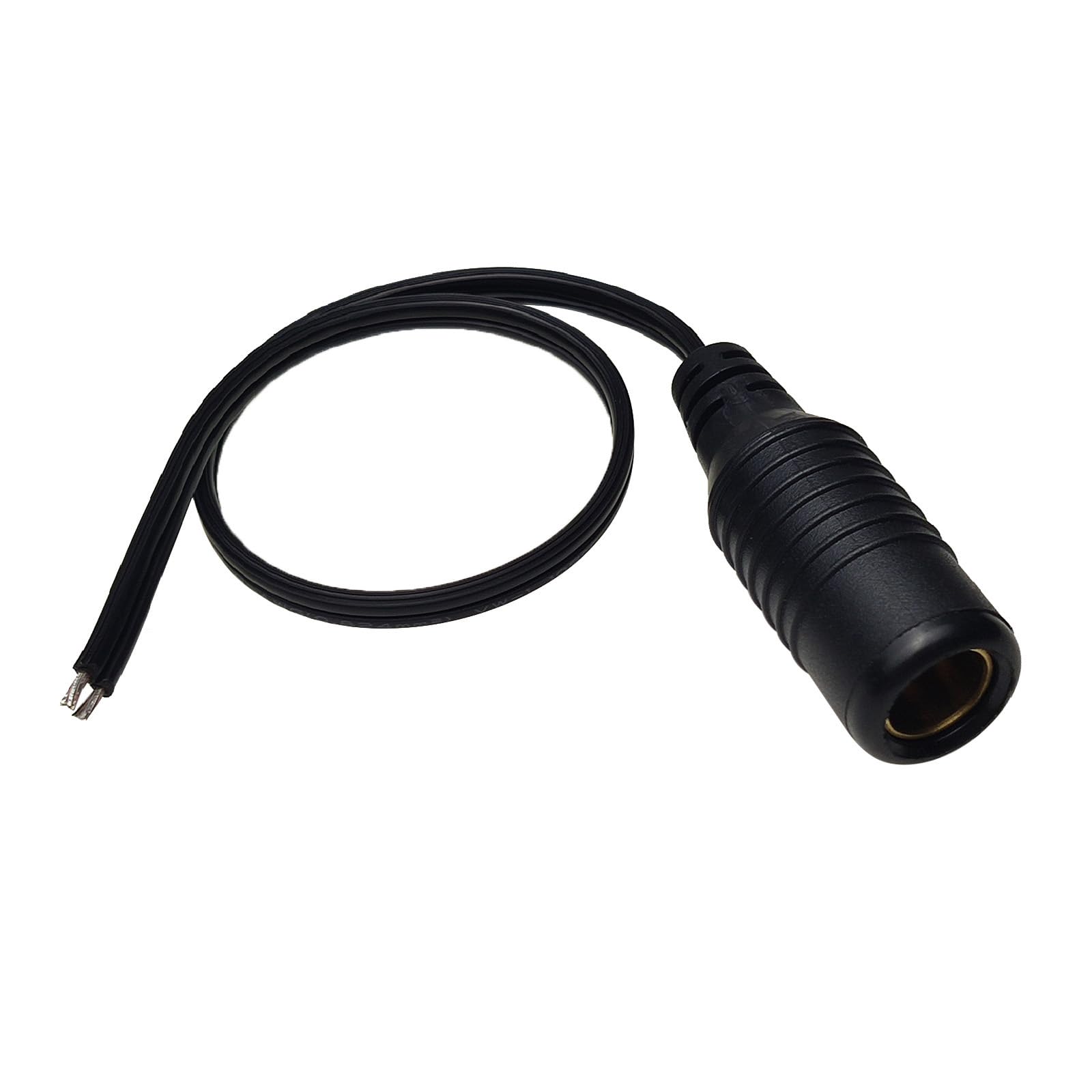 Connettori femmina DIN Filo 18AWG Cavo Adattatore Per Moto Presa di Alimentazione Adattatore Presa di Alimentazione Cavo di Saldatura Flessibile
