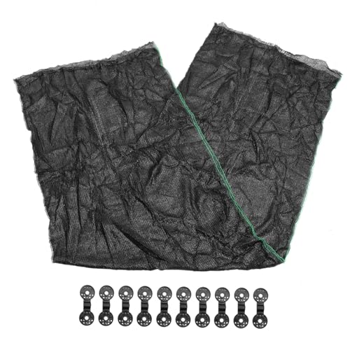 LOORGVEL 農場用高密サンシェードネット軽量耐久性ガーデンプロテクションメッシュ 鳥獣防止果樹園植物保護用簡単設置