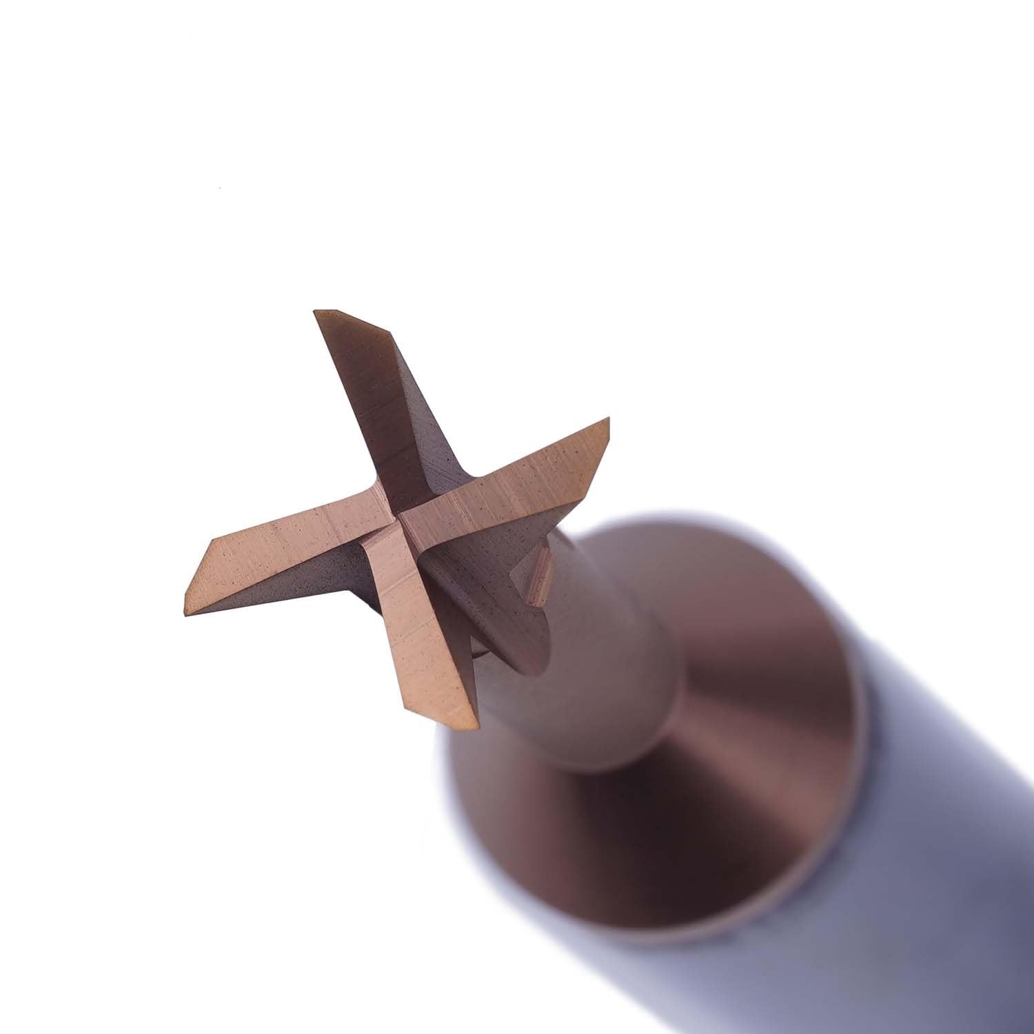 Frez na jaskółczy ogon z węglika 30/45/60 stopni, trzpień prosty, frez końcowy 1,5-20 mm, narzędzie obrabiane ze stali wolframowej do metalu, stali nierdzewnej, stopu, węgla(DCM-D2.0-60DEG)