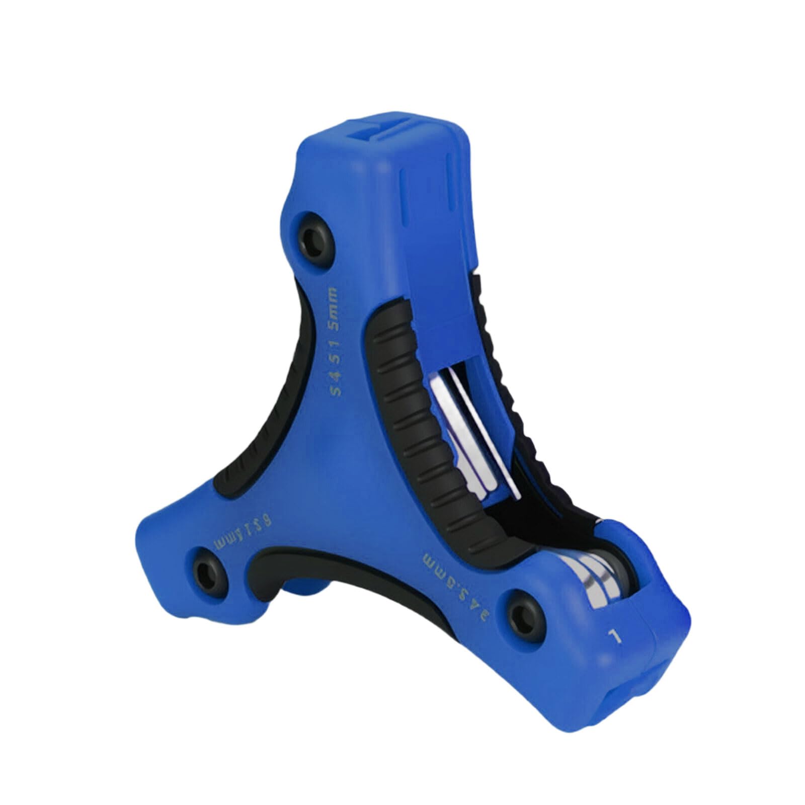 YHAILI Triple Prongs Hexagonal Wrenches Carbon Steel Construction Ergonomic Handle For Tight Space And Professional Use