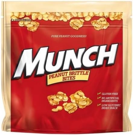 Munch Peanut Brittle Bites, 14.8 oz