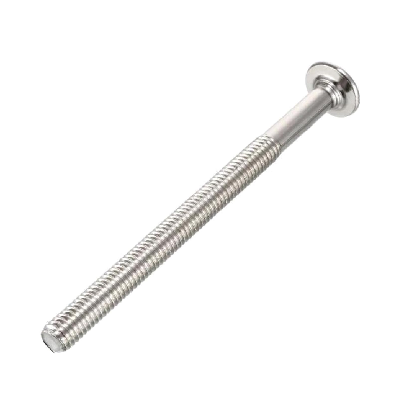 Viti a Bussola Lunga 5 Viti in Acciaio al Carbonio con Testa a Croce, 5 Pezzi, M6x120 mm(M6x120mm)