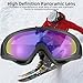 YISUGOOC Motorcycle Goggles 5 Pairs Dirt Bike Goggles UV Protection Ski Goggles Riding Dust And Windproof ATV Goggles With 3 Skull Face Mask For Men Women Yourh Adults