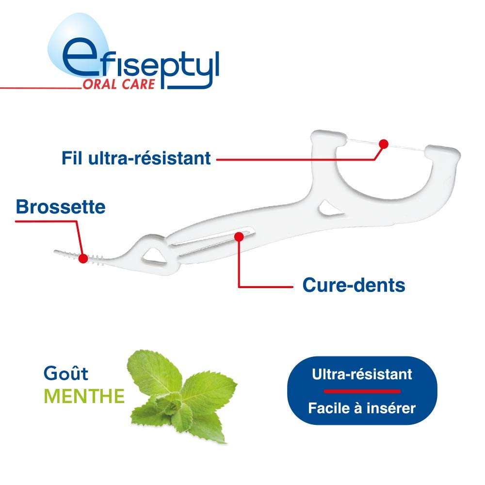 Efiseptyl Oral Care Wykałaczki Dentystyczne, 48 szt.