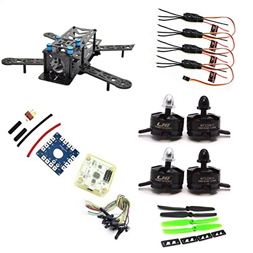 CART BRIGHT package 2 LHI Diy qav250 quadcopter frame kit flight