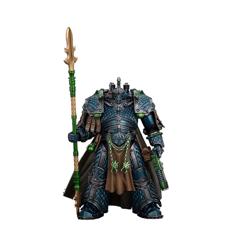 JOYTOY Warhammer 40k Alpha Legion, Alpha Legion Alpharius Primarch of the XXth Legion 1/18 Action Figure, Dedicated To You Who Love Collecting