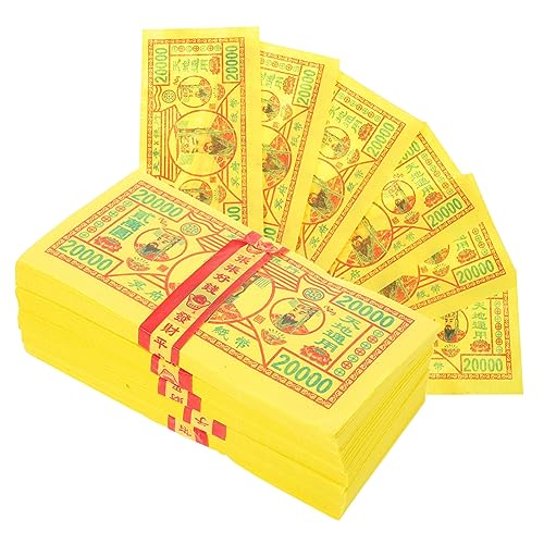 ERINGOGO Heaven Bank Note Role-Playing 350 Sheets of Paper Chinese Ghost Money for Rituals